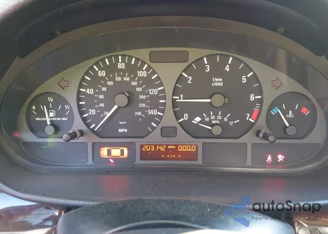 2004 BMW 325I из США, поврежденный, VIN WBAET37434NH05312